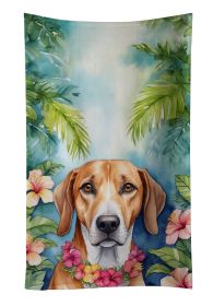 American Foxhound Luau Kitchen Towel Dish Cloths Guest Hand Towel Decorative Bathroom Towel for Face,Tea, Dishcloth, Kitchen and Bath