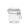 (2 pack) Glass 9.4 oz Lock Lid Storage Jar Canister