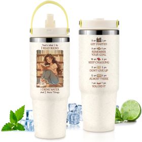 30oz Stainless Steel Cup (Option: Style33)